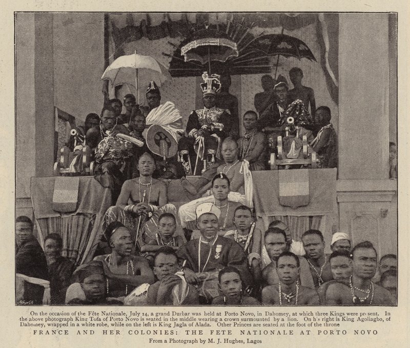 La France et ses colonies, la fête nationale à Porto Novo - English Photographer
