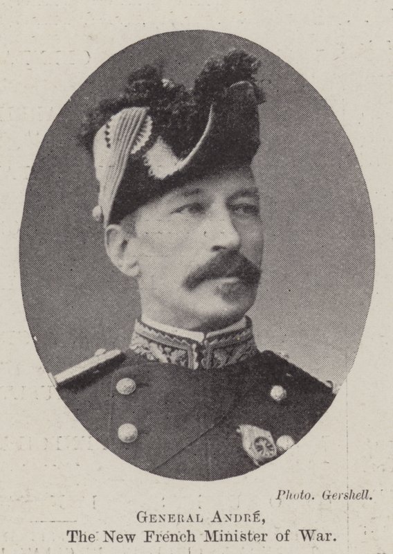 Général André, le nouveau ministre français de la Guerre - English Photographer