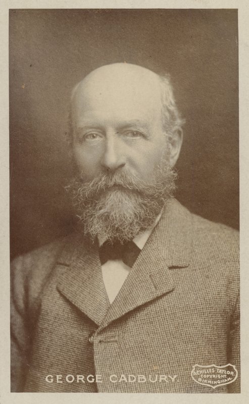 George Cadbury (1839-1922), fabricant de chocolat anglais et militant des questions sociales - English Photographer