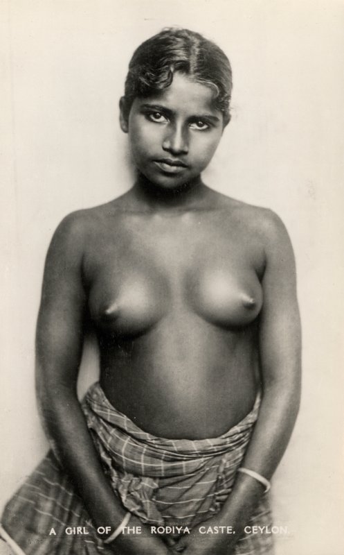 Fille de la caste Rodiya au Sri Lanka - English Photographer