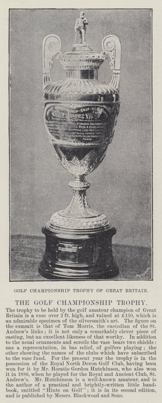 Trophée du championnat de golf de Grande-Bretagne - English Photographer