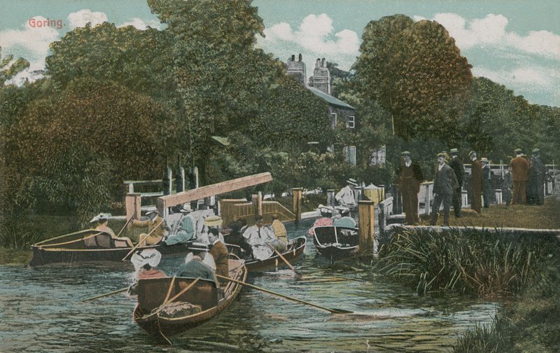 Goring - navigation sur la rivière - English Photographer