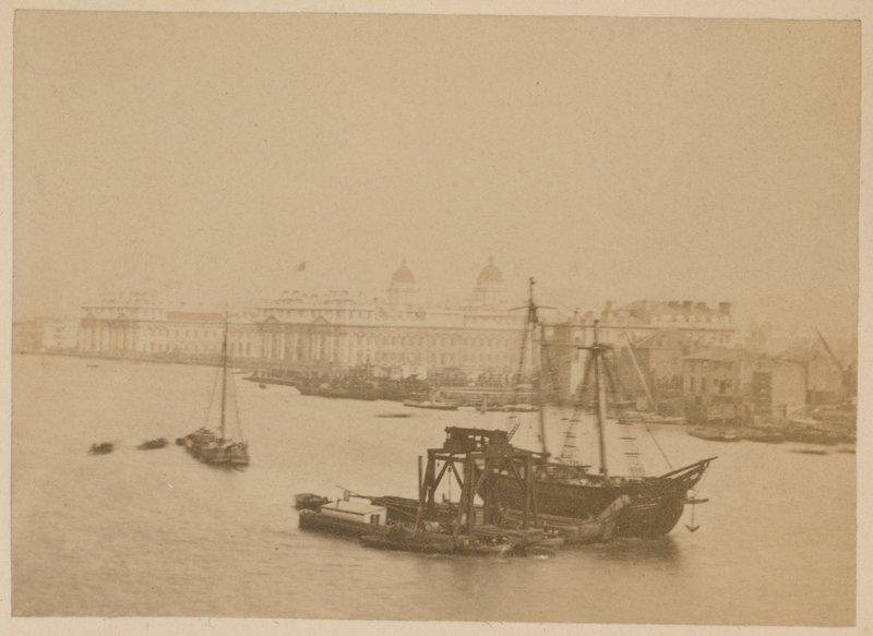 Hôpital de Greenwich, depuis la Tamise - English Photographer