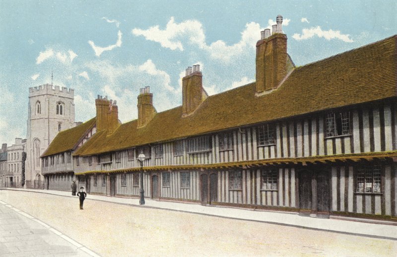 Chapelle de la Guilde, école de grammaire et maisons de charité, Stratford-on-Avon - English Photographer