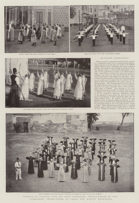 Instruction gymnastique au Caire pour les Égyptiens autochtones - English Photographer