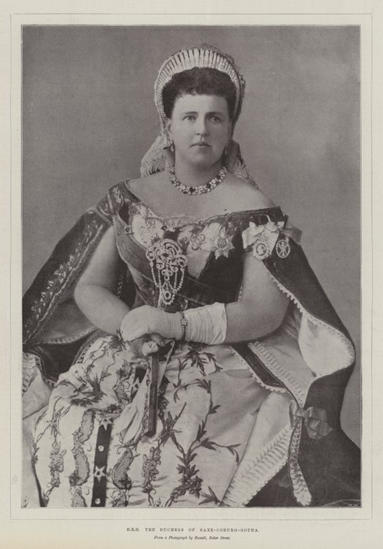 SAR la Duchesse de Saxe-Cobourg-Gotha - English Photographer