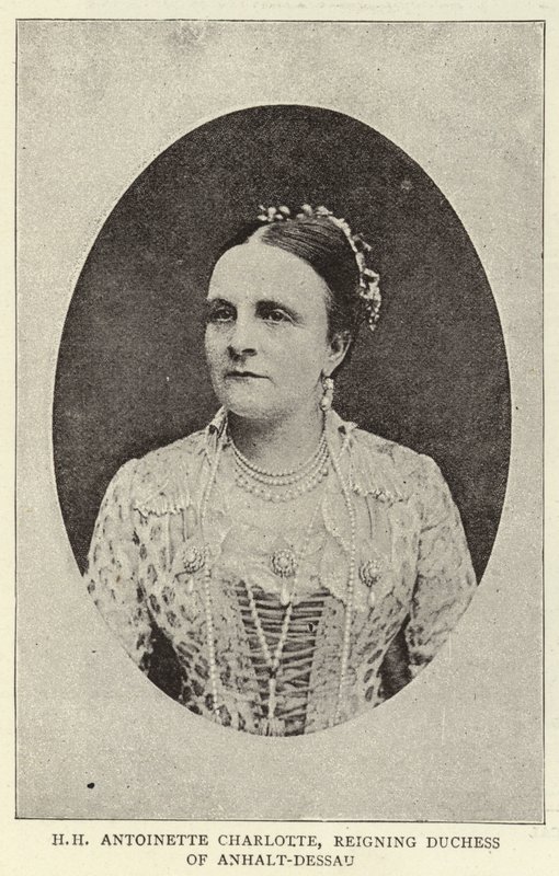 H H Antoinette Charlotte, Duchesse régnante d