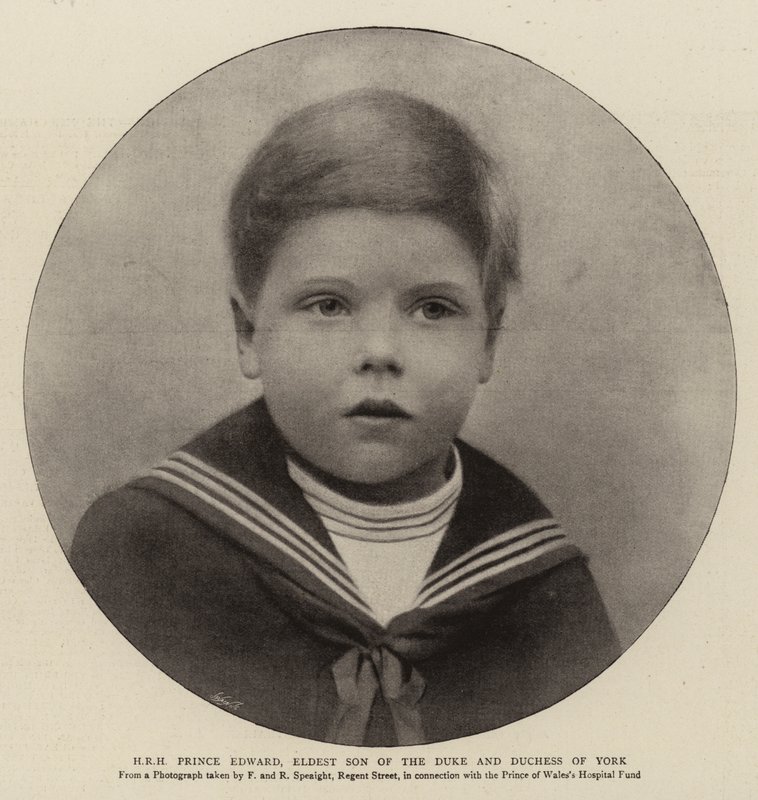 S.A.R. le prince Edward, fils aîné du duc et de la duchesse d