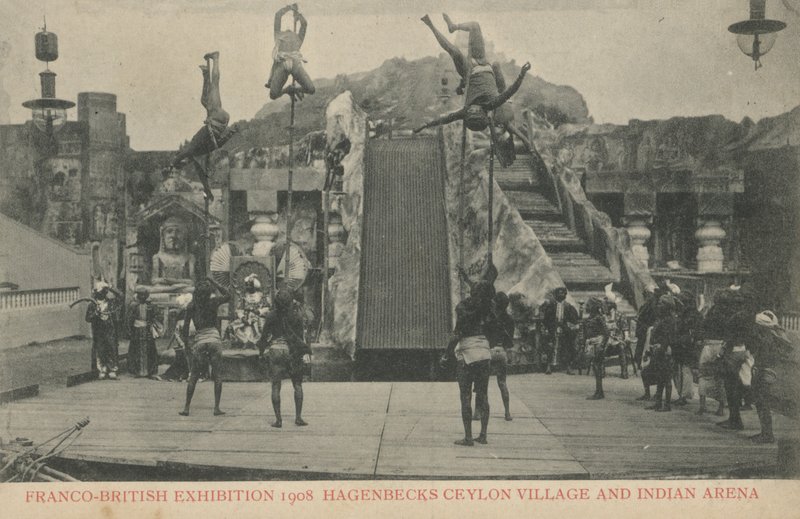 Le village de Ceylan de Hagenbeck et l