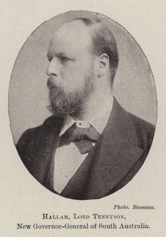 Hallam, Lord Tennyson, nouveau gouverneur général de l