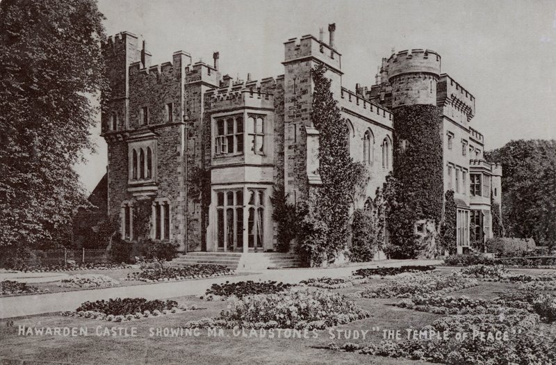 Château de Hawarden, domicile du politicien et Premier ministre anglais William Gladstone, Hawarden, Flintshire, Pays de Galles - English Photographer
