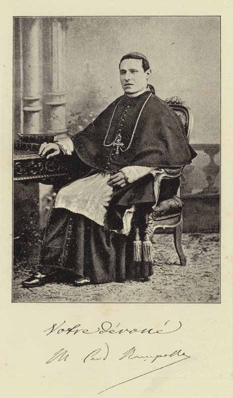 Son Éminence le Cardinal Rampolla - English Photographer
