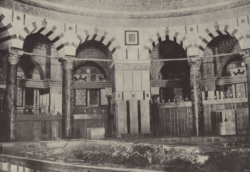 Intérieur de la mosquée d