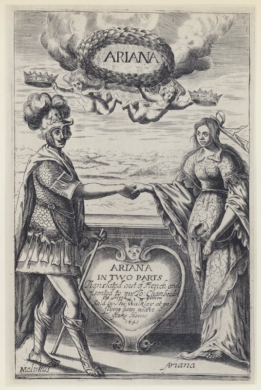J Desmarets de Saint Sorlin, Ariana, J Haviland pour T Walkley 1636 - English Photographer