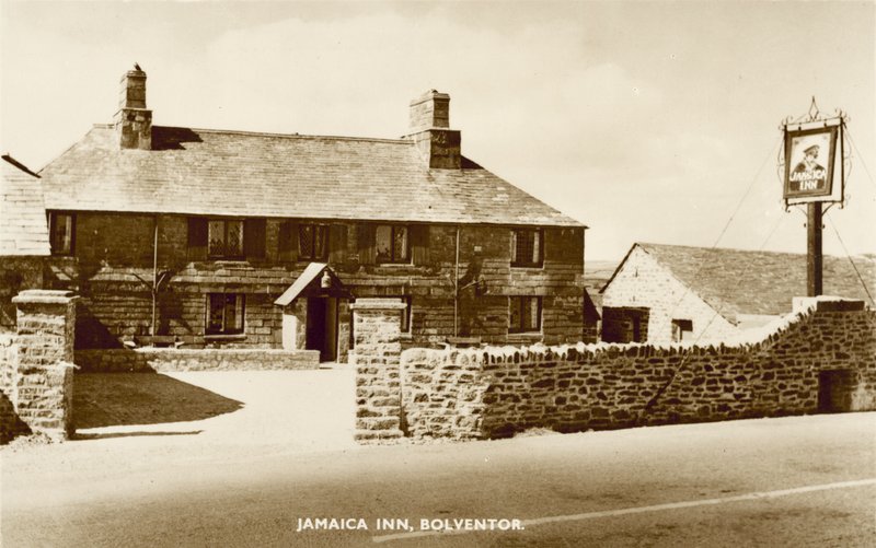 Jamaica Inn, Bolventor, Cornouailles, célèbre pour être associé à la contrebande cornouaillaise et célébré dans le livre du même nom par Daphne Du Maurier - English Photographer