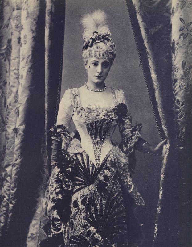 Kate Vaughan, actrice anglaise du Gaiety Theatre - English Photographer