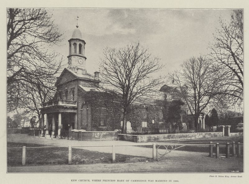 Église de Kew, où la princesse Mary de Cambridge s