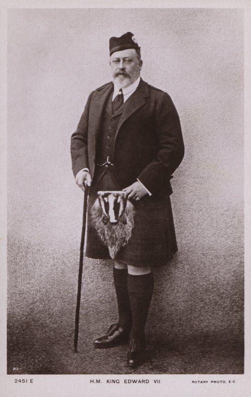 Roi Édouard VII - English Photographer