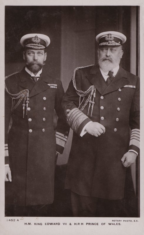 Roi Édouard VII, Roi George V - English Photographer