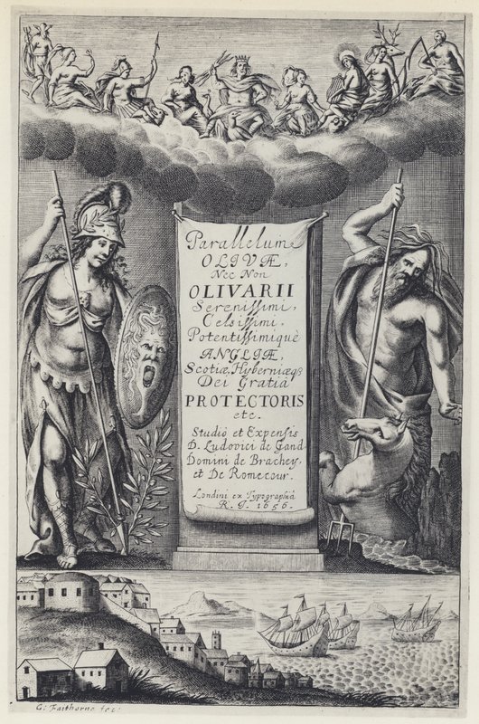 L de Gand, Parallelum Olivae, R I 1656 - English Photographer