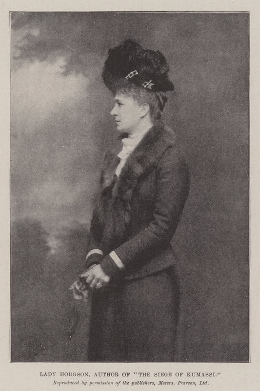 Lady Hodgson, Auteur de Le Siège de Kumassi - English Photographer