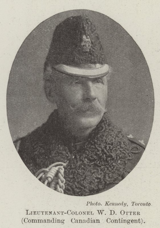 Lieutenant-Colonel W D Otter, commandant le contingent canadien - English Photographer
