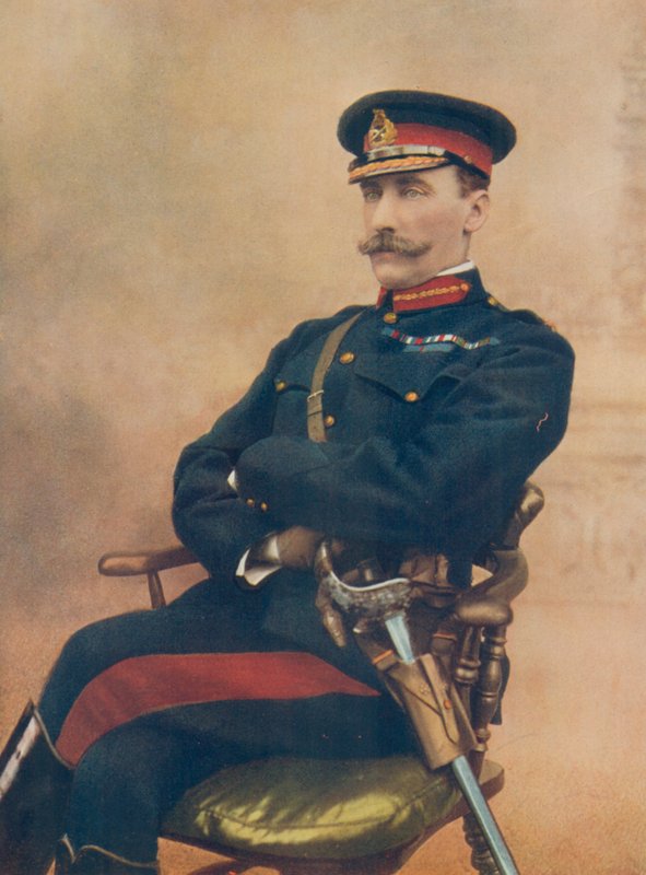 Lieutenant-général Sir H. C. Chermside. Commandant de la Quatorzième Brigade en Afrique du Sud - English Photographer