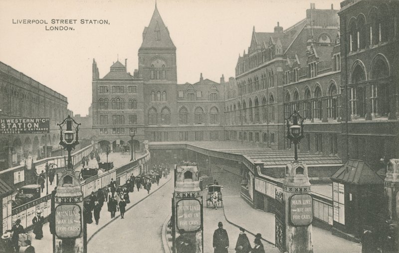 Gare de Liverpool Street, Londres - English Photographer
