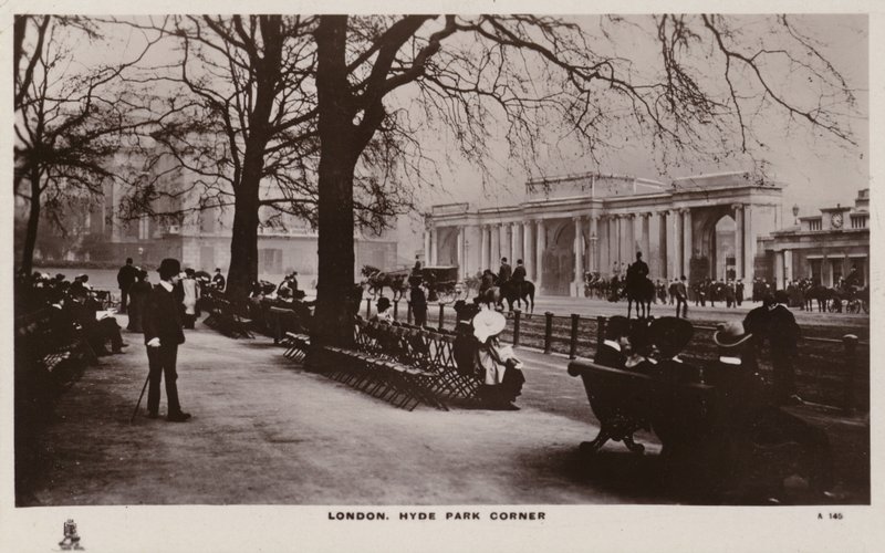 Londres, Hyde Park Corner - English Photographer