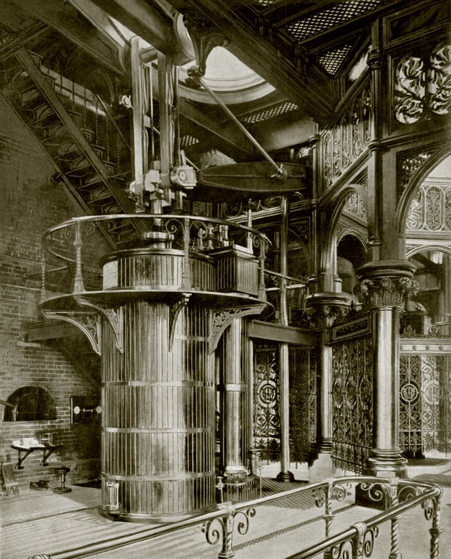 Égouts de Londres : la station de pompage de Crossness (photo n/b) - English Photographer