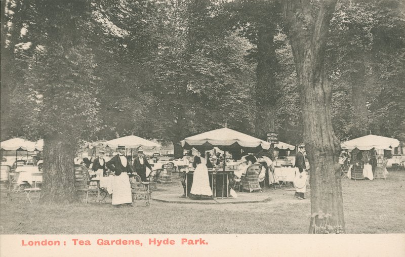 Londres, jardins de thé, Hyde Park - English Photographer