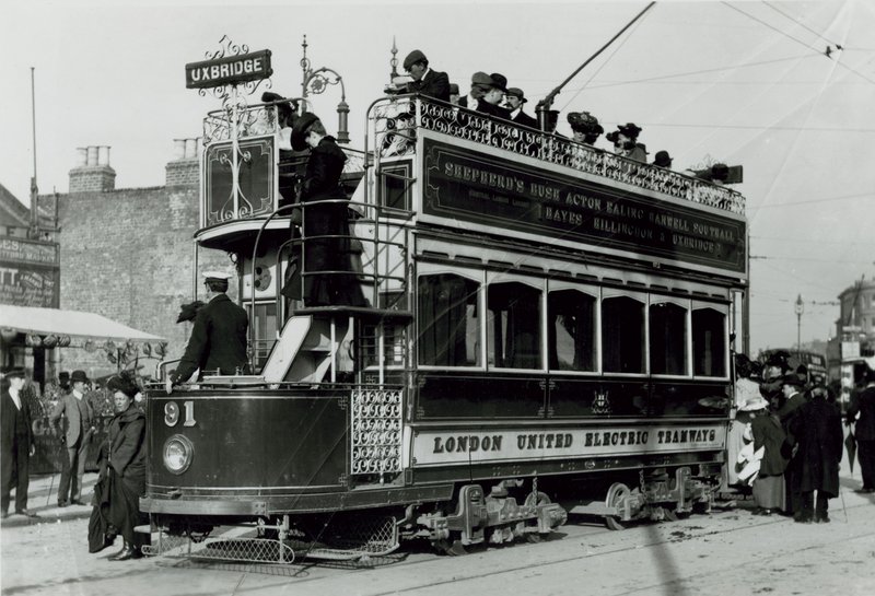 Tramways électriques unis de Londres - English Photographer