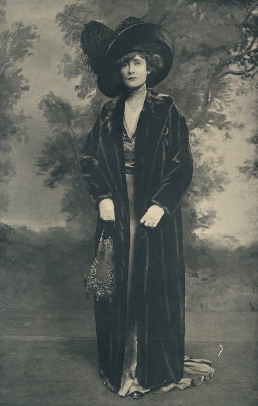 Long manteau en peau de phoque d