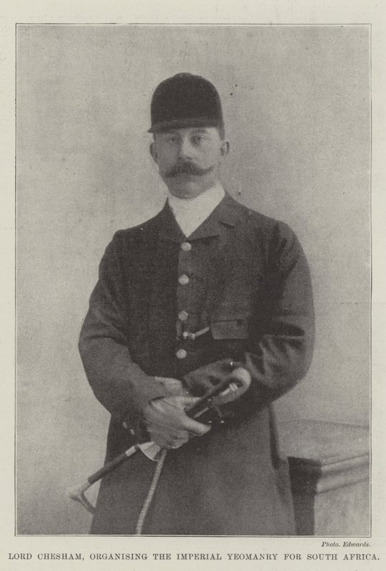 Lord Chesham, organisant la cavalerie impériale pour l