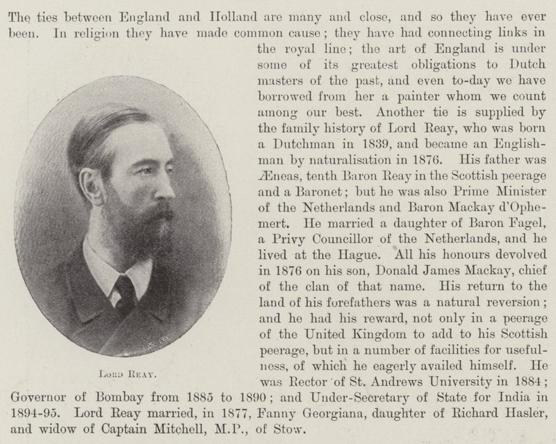 Lord Reay - English Photographer