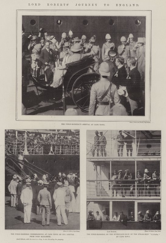 Le Voyage de Lord Roberts en Angleterre - English Photographer