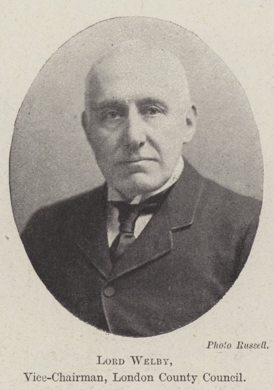 Lord Welby, vice-président, Conseil du comté de Londres - English Photographer