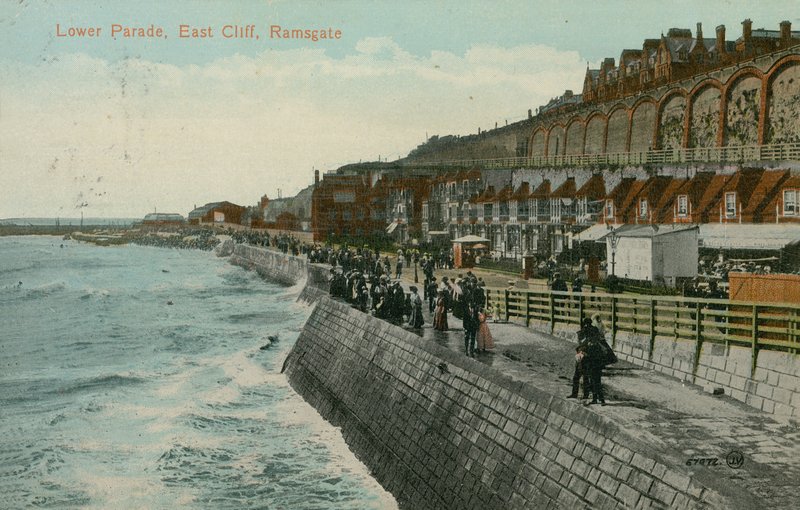Lower Parade, East Cliff, Ramsgate - English Photographer