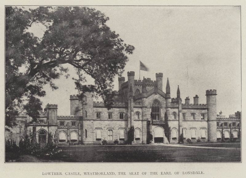 Château de Lowther, Westmorland, résidence du comte de Lonsdale - English Photographer