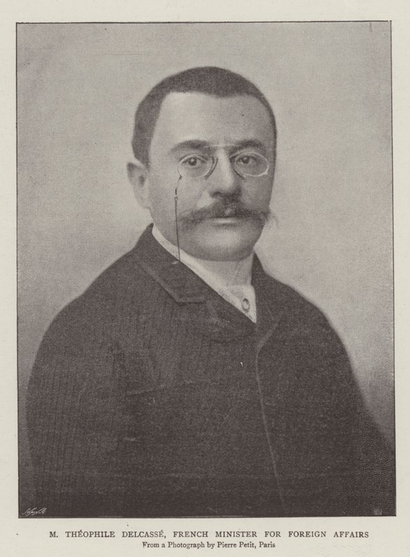 M Théophile Delcassé, ministre français des Affaires étrangères - English Photographer