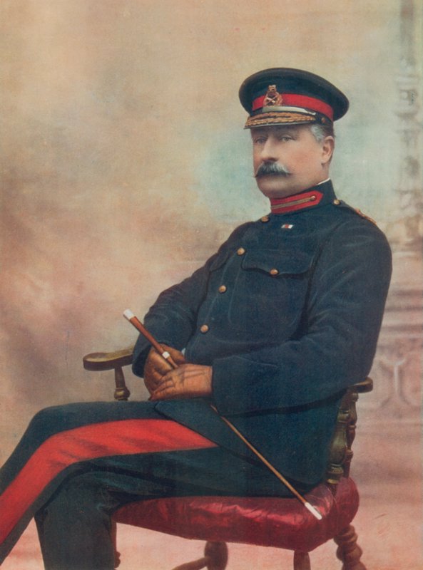 Major-Général Charles Edmond Knox. Commandant de la Douzième Brigade, Afrique du Sud - English Photographer