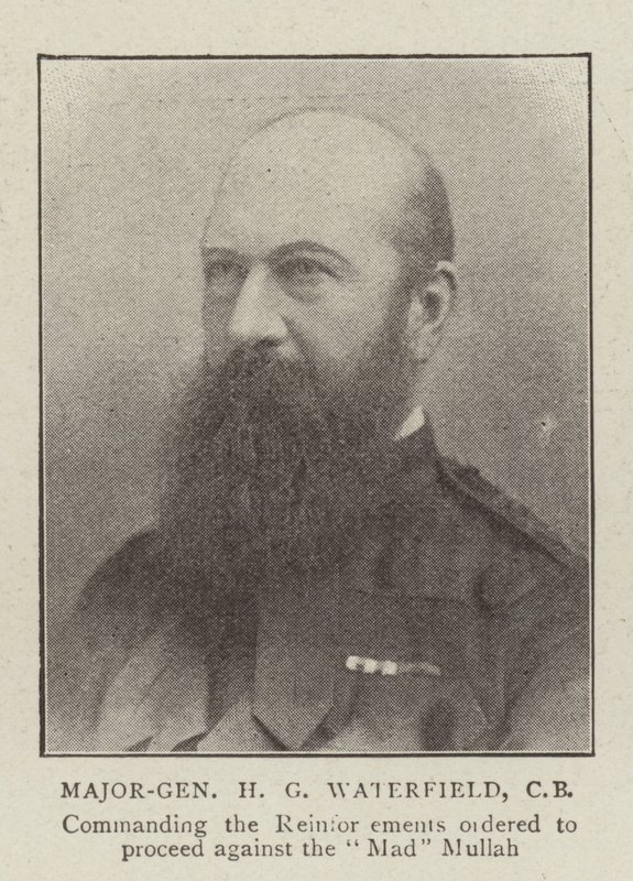 Major-Général H G Waterfield, CB - English Photographer
