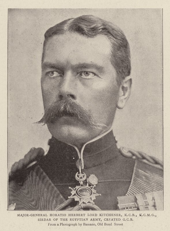 Major-Général Horatio Herbert Lord Kitchener, KCB, KCMG, Sirdar de l