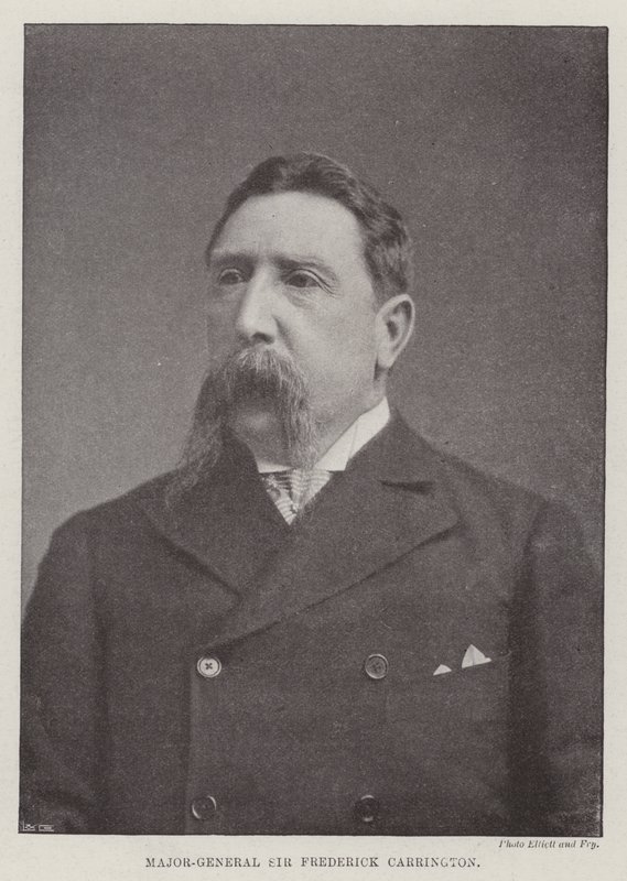 Major-Général Sir Frederick Carrington - English Photographer