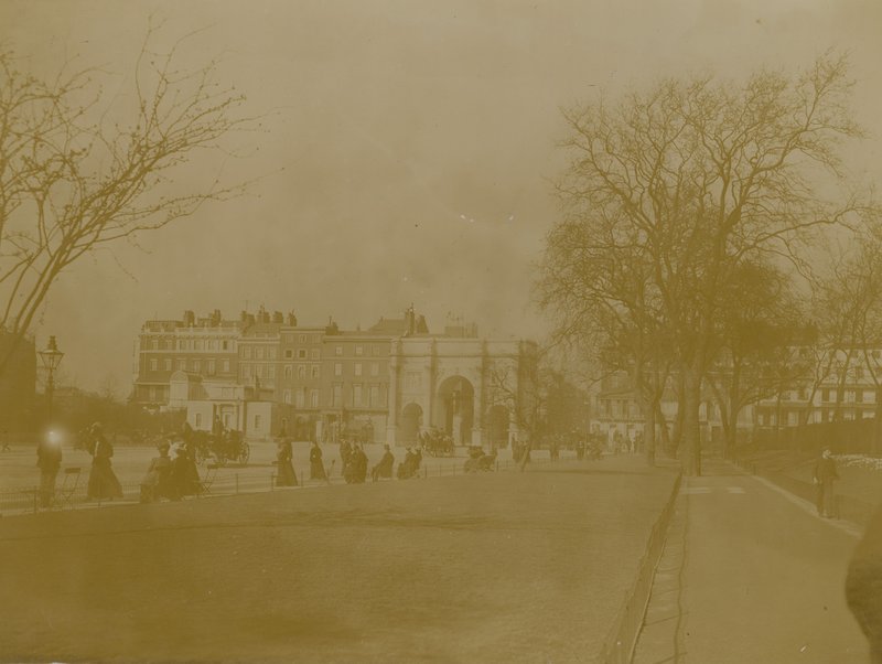 Marble Arch, Hyde Park, Londres - English Photographer