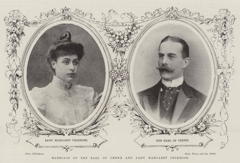 Mariage du comte de Crewe et de Lady Margaret Primrose - English Photographer