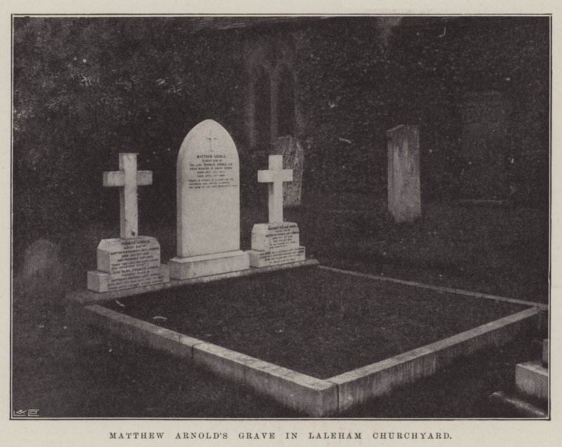 La tombe de Matthew Arnold dans le cimetière de l