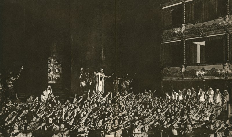 Oedipus Rex de Max Reinhardt avec John Martin-Harvey en 1912 - English Photographer