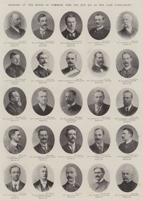 Membres de la Chambre des communes qui ne siégeaient pas au dernier Parlement - English Photographer