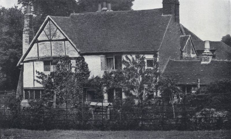 Cottage de Milton à Chalfont St Giles, Buckinghamshire, où il a séjourné pendant la peste de Londres (photo n/b) - English Photographer